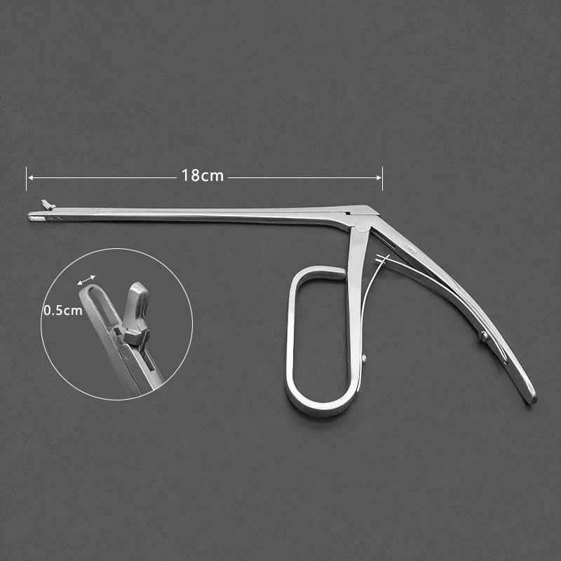 Micro pince crocodile Hartman, instrument d'arthroscope rigide, poinçon d'arthroscope, spéculum d'oreille