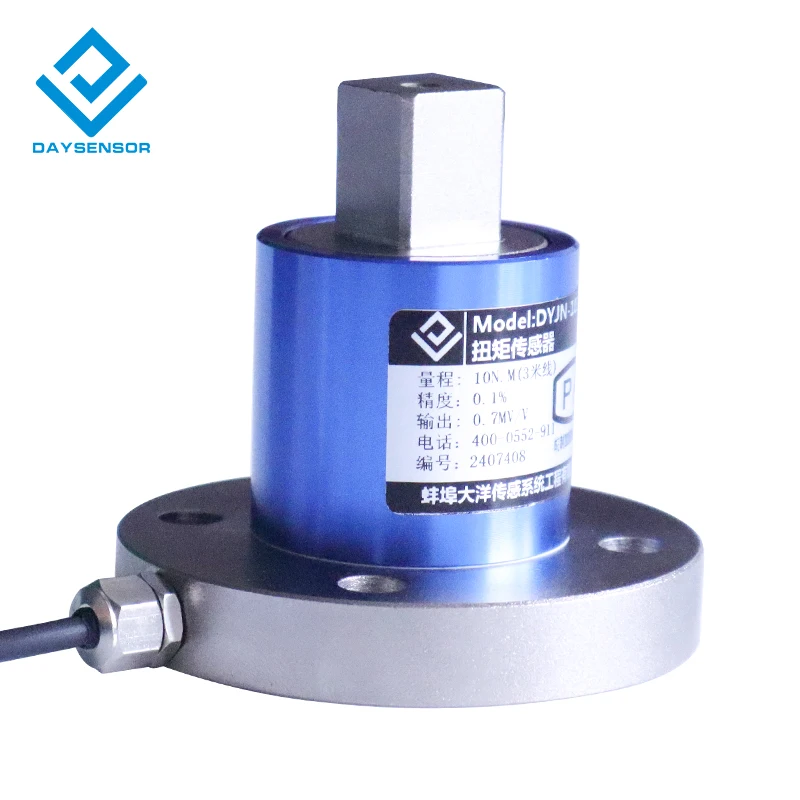 

DYJN-103 0-3000NM High quality Non-continuous Single flange static Force Torque Sensor Torque Force Measurement price