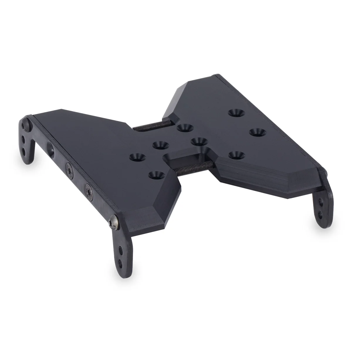 Placa de transmisión de placa de deslizamiento de chasis de fibra de carbono para 1/10 coche trepador de control remoto Axial SCX10 Capra 1,9 UTB F9 AXI03004 piezas de mejora