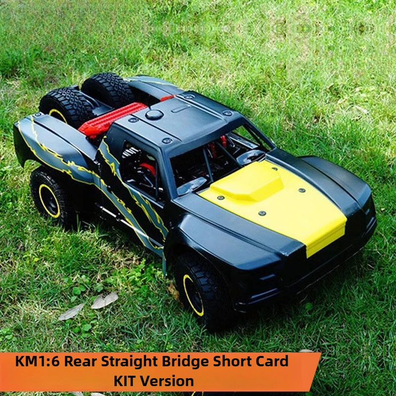 

KM CHALLENGER RC Car 1/6 4WD Rear Straight Bridge RC Короткий грузовик Внедорожник KIT Электрические автомобили с дистанционным управлением Модель игрушки