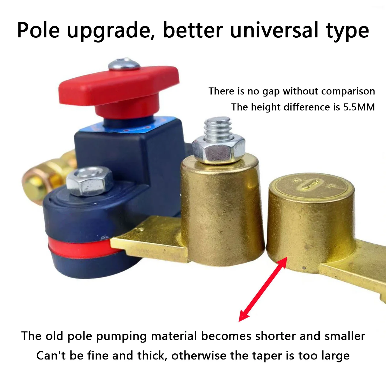 مفتاح فصل بطارية السيارة، وصلة ثنائية الاتجاه يمكن تدوير مفتاح فصل الاتصال ﻿ قاطع دائرة مضاد للتسرب 12-24 فولت