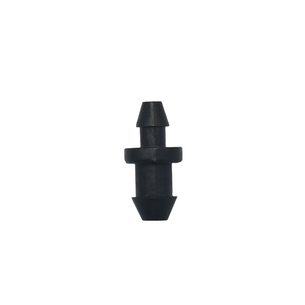 25pcs 1/4\'\' 1/8\'\' Plastic Hose Connector Joint Barbed Tees Cross Eng Plug Fitting For Garden Irrigation Drip Irrigation System