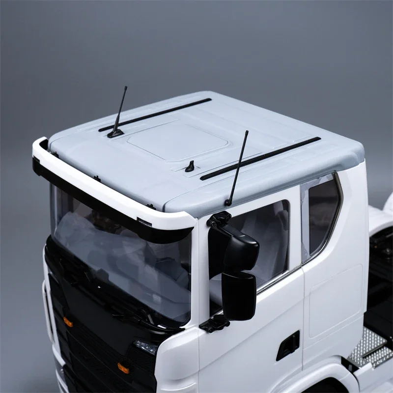 

Plastic Cockpit Low Roof Ceiling Modification Part for 1/14 Tamiya RC Truck Trailer Scania 770S 56368 56371 DIY Car Accessories