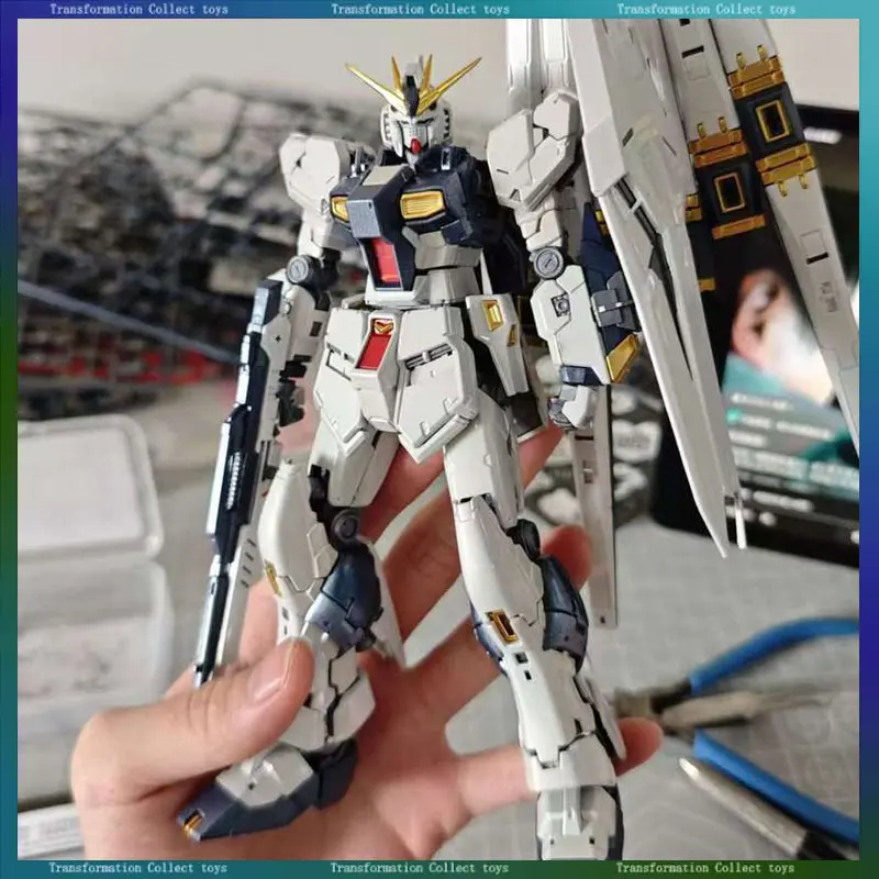 1/144 GAOGAO RG V Nu التيتانيوم Finishi زعنفة مزدوجة قمع عمل الشكل التجمع أطقم منمذجة جمع لعبة مزخرفة هدية #1