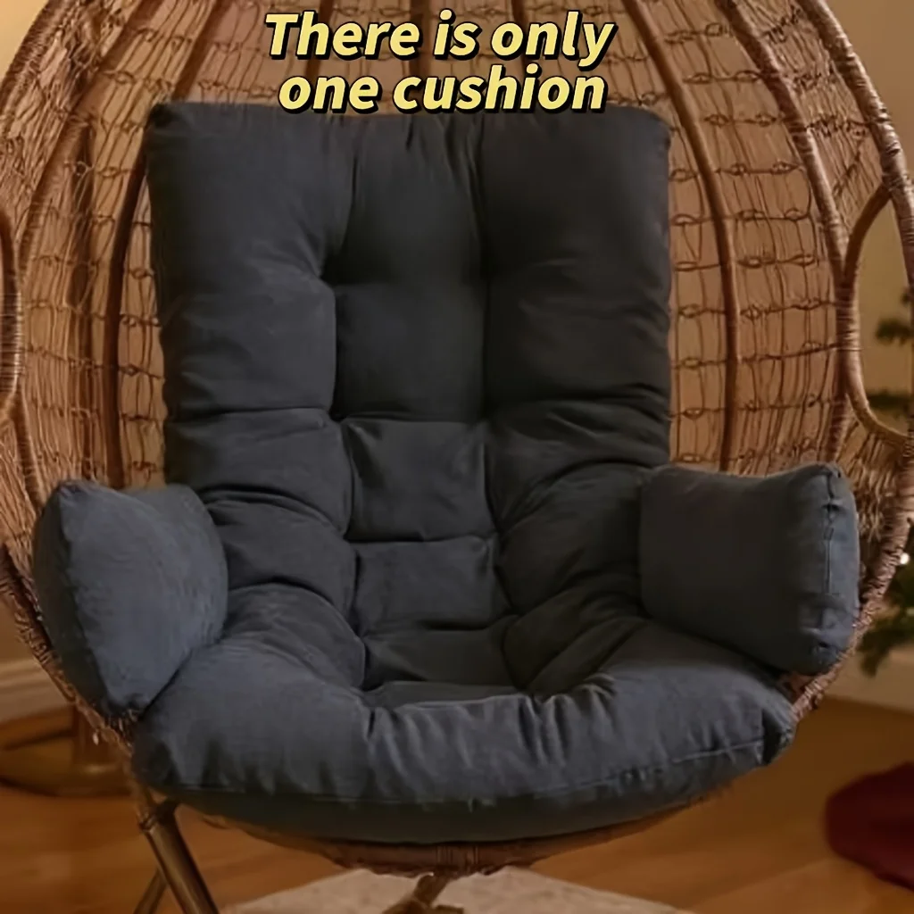 Bohemian Style Swing Chair Cushion Indoor/Outdoor Cushion Soft Filling for Hanging Chairs Balcony Garden Patio Furniture Cushion