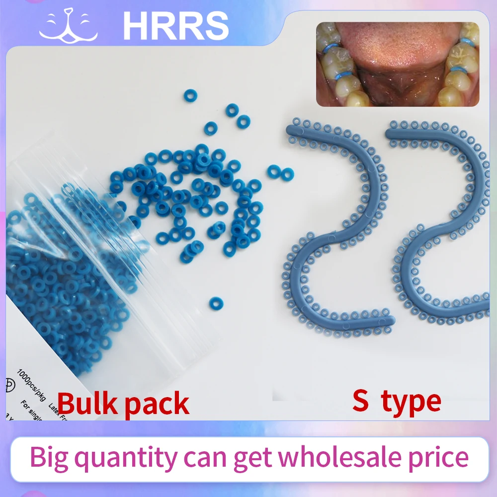 

1Pack Dental Orthodontic S /Bulk Rubber Separator