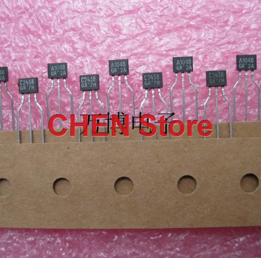 

10pair NEW Original 2SA1048 2SC2458 TO92-S Transistor A1048 C2458 Audio Power Amplifier A1048-GR C2458-GR Audio pair tube