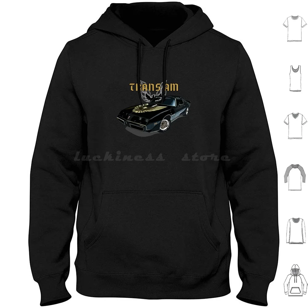 1979 Firebird Trans Am Hoodies Long Sleeve Firebird Trans Am Burt Reynolds Chevy Smokey And The Bandit Bandit