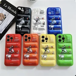 2025 Down Jackets SNEAKERS Phone Case for iphone 11 12 13 14 15 16 17 Pro Max Plus Air 16PRO 17Pro Soft Buffer Back Cover