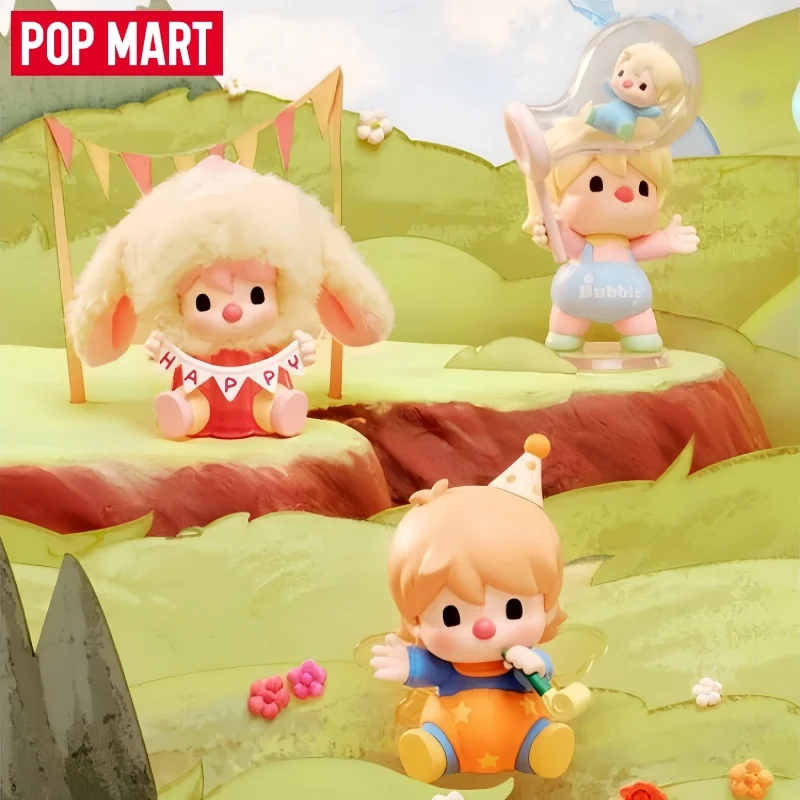 

Genuine POP MART Sweet Bean Chasing Light Memory Series Blind Box Trendy Collectible Figure Toy Desktop Decoration Original gift