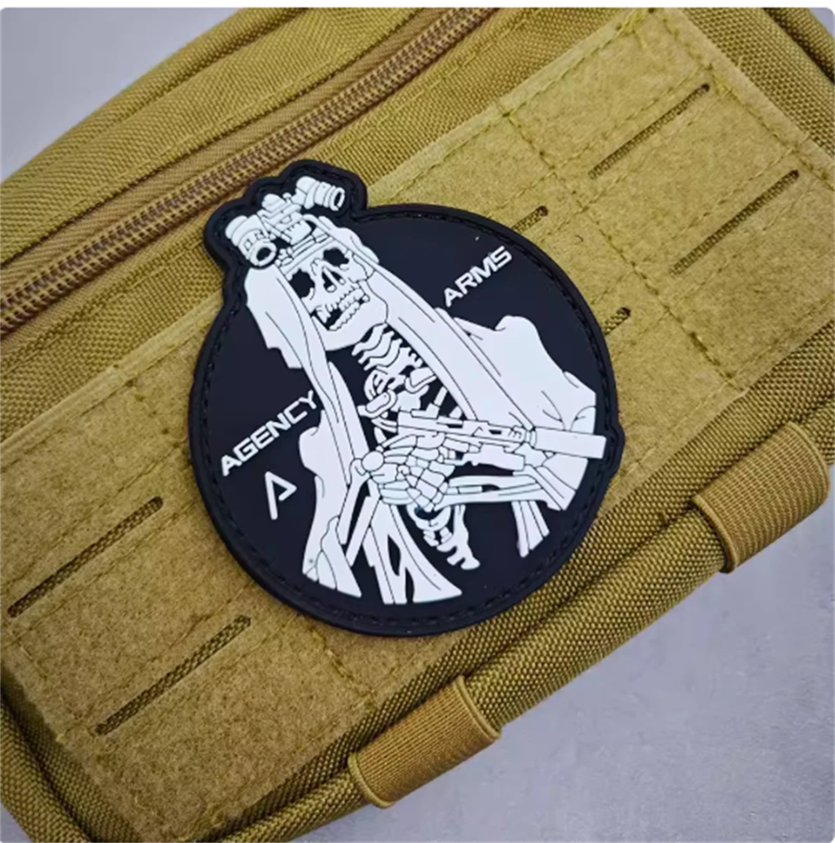 Braçadeira Patch com Legião Russa Crânio, Patch