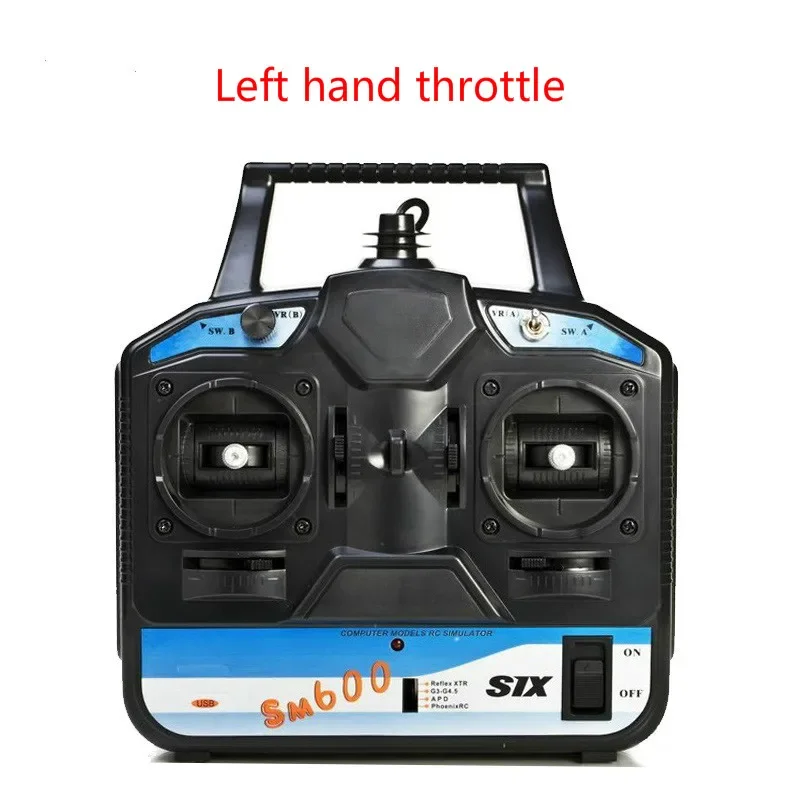 SM600 Emulator 6 Channel RC Aircraft Flight Simulator Support G4/G3.5/ XTR5.0 For RC Plane Helicopter Drone Training
