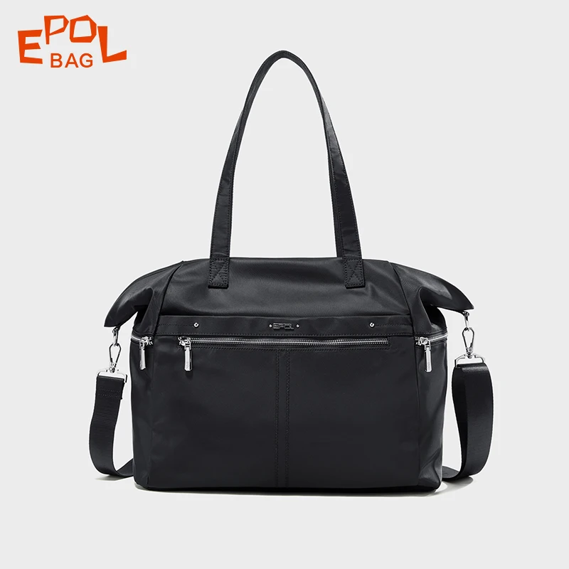 

EPOL Woman's Shoulder Bags Large Multi-pocket Fashion Casual Tote Bags Trend 2025 Waterproof Travel Lightweight Handbags 6102-08