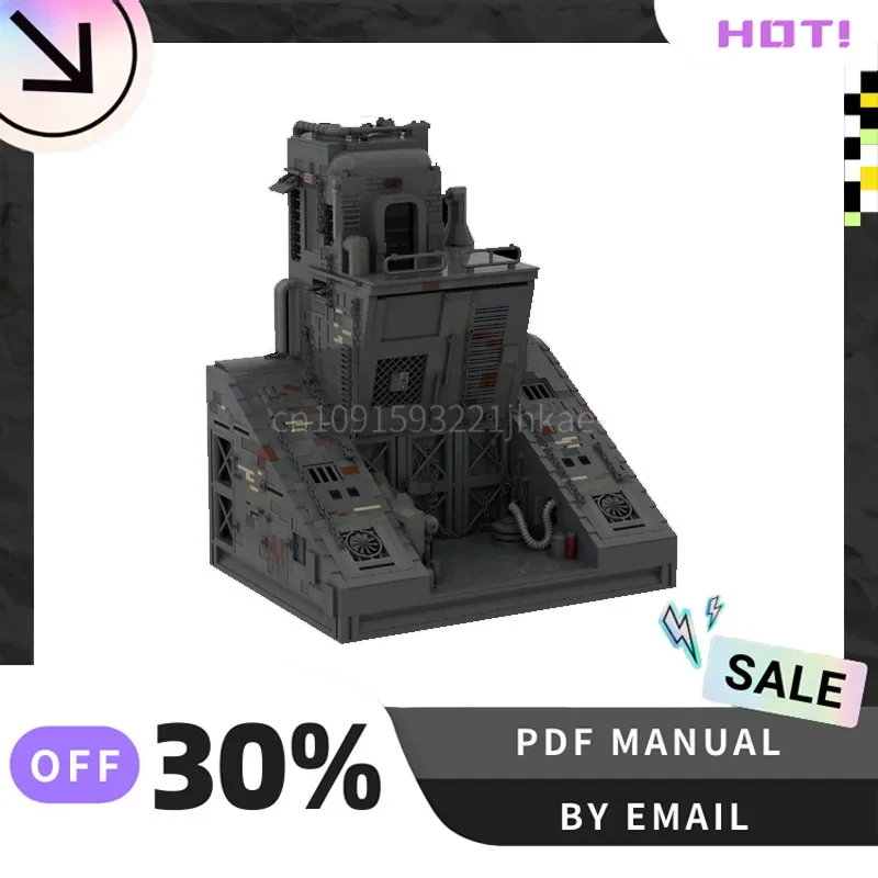 [2337PCS] Customized MOC planet Coruscant Creative Building Blocks Set STEM Educational Toys DIY Construction Model Kit Birthday