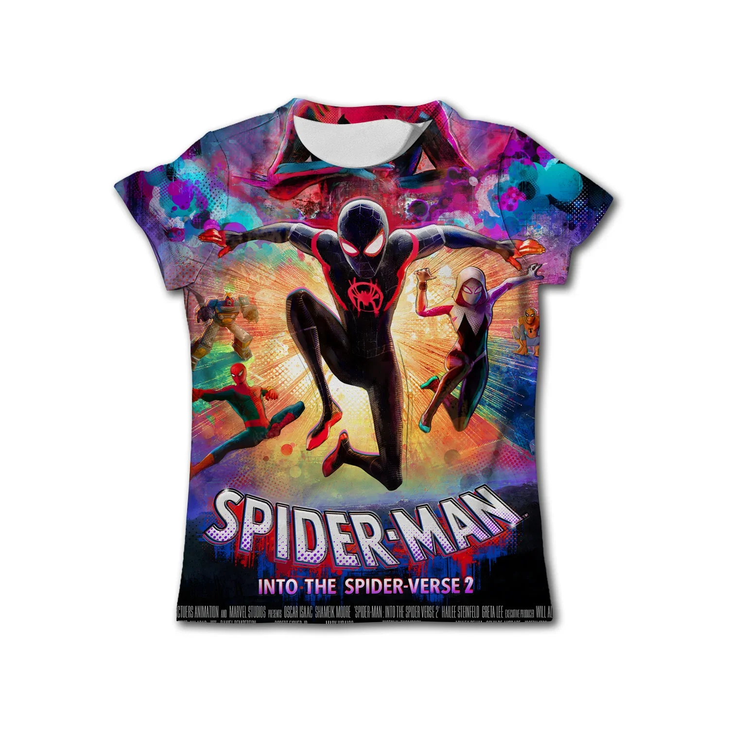 Miniso Superheld Hulk Jongens Kleding Kinder T-Shirt Spider Man T-Shirt Kinder Top Zomer Sneldrogende Korte Mouwen