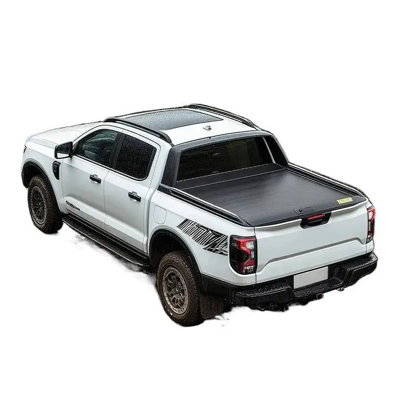 

For 2017-2025 T6 T9 Retractable Aluminium Pickup Ruck Bed Tonneau Cover New Roller Lid Cover