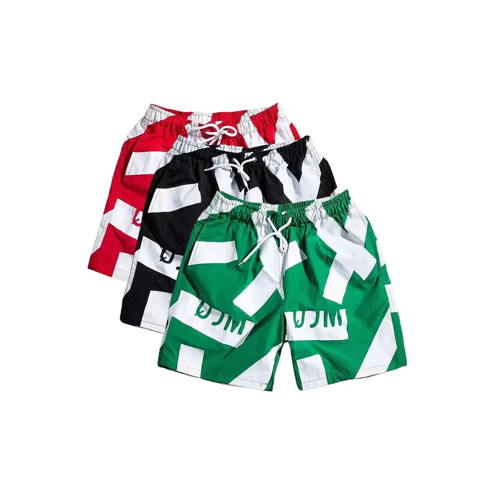 

Летние популярные новые модные трендовые мужские шорты, уличные повседневные уличные дышащие быстросохнущие шорты, уличная одежда, мужские шорты, мото