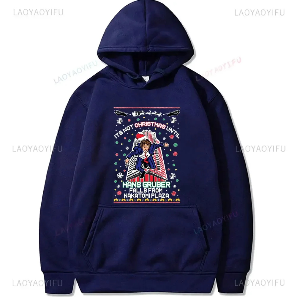 "ليست عيد الميلاد حتى يقع هانز جروبر من ناكاتومي القبيح عيد الميلاد سترة البلوز الرجال الملابس البلوز هوديس النساء #6