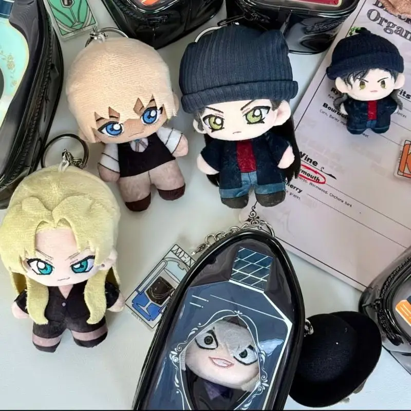 

Popmart Gong Detective Conan Black Organization Drink Menu Series Plush Keychain Bourbon Rye Anime Peripheral Collectible Decor