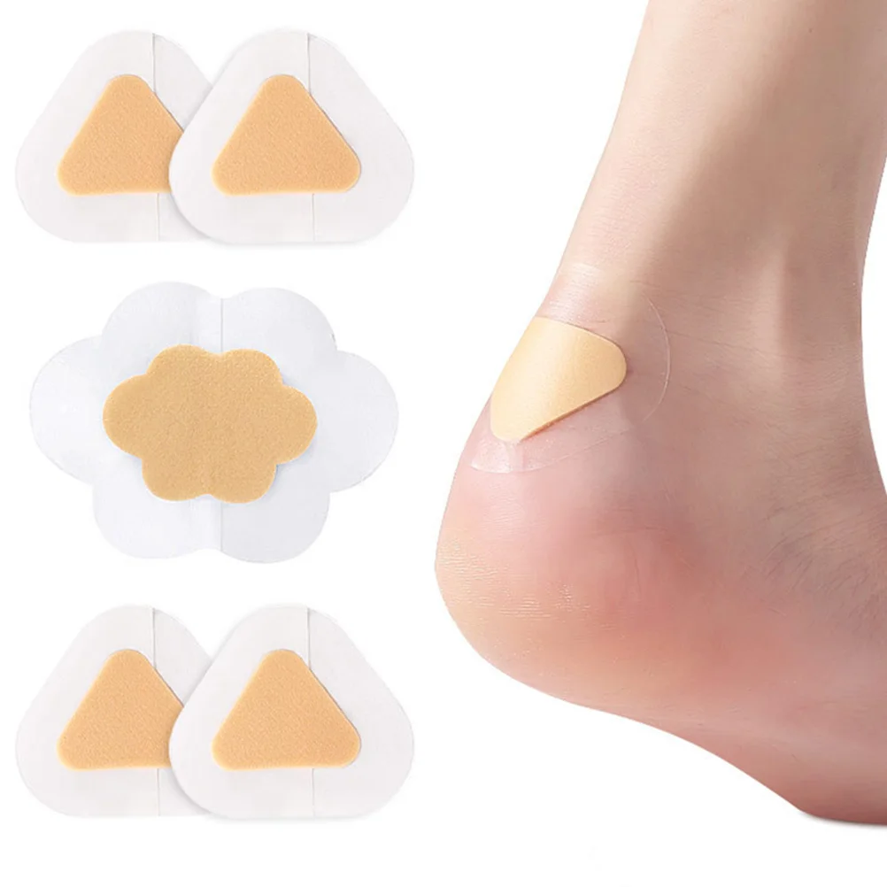 

80 Pcs Heel Stickers Abrasion Wear-resistant Patch Anti-wear Pads for High Heels Protection Blisters