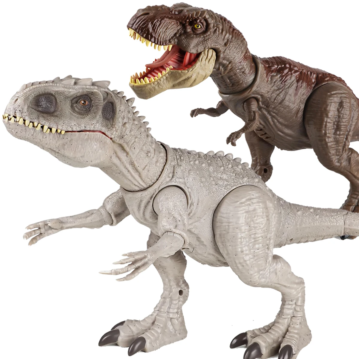 Indominus Rex, Tyrannosaurus Rex Dinosaur Toys with Sound, Attack, Roar, Light and Motion T Rex Dino Toy for Kids Birthday Gift