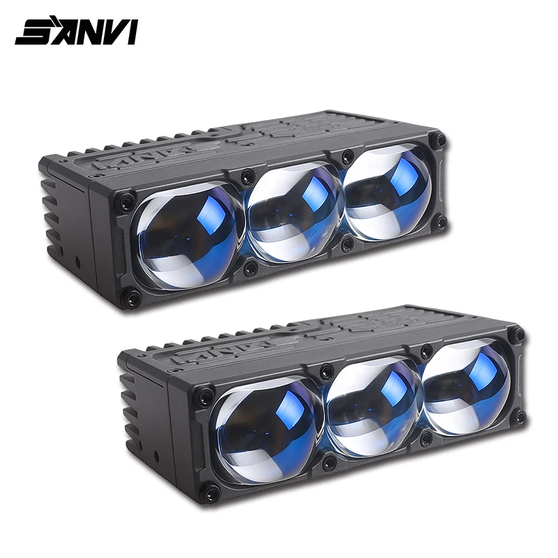 

Sanvi S300 LED Work Light Spotlight Dual Color 3000K 5000K 12V 24V Grille Bumper Light For Car Motorcycle OFF-Road 4x4 SUV ATV