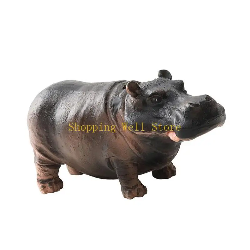 KX4B Fashion Hippos Aquariums украшения рыбки бабочек для кислородных рыб насосы кислорода
