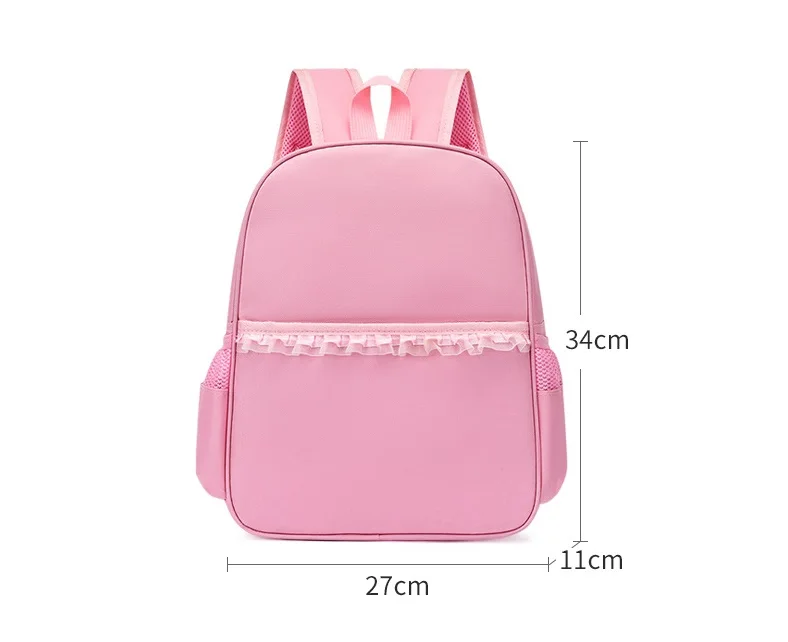 Personalized Girl Dance Bag Custom Name Nylon Backpack Pink Ballet Little Girl Storage Bag Sequin Decoration Child\'s School Bag