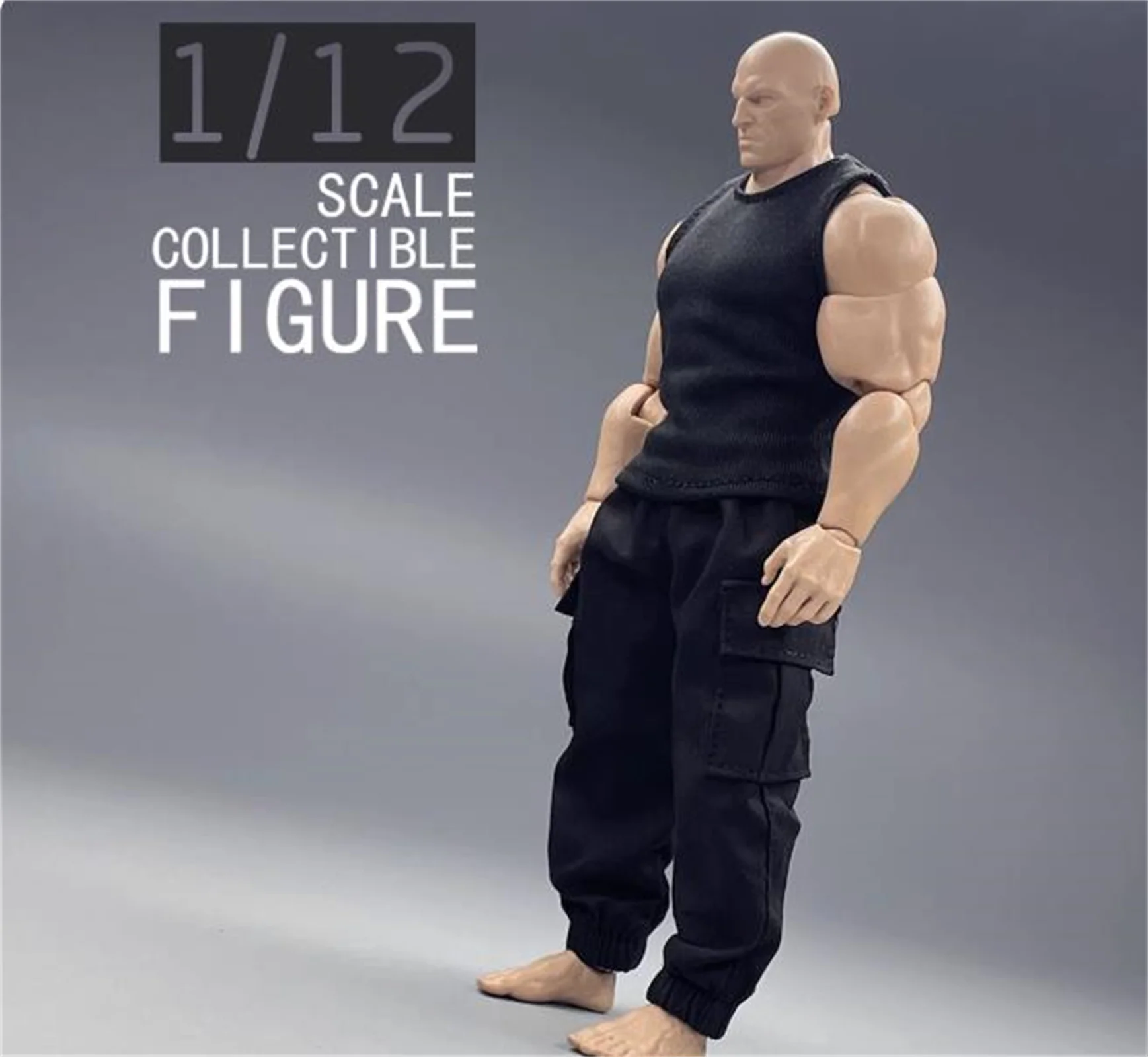 

Брюки MUFF TOYS для мужчин, боевые брюки 1/12, рабочая одежда, брюки, одежда для 6-дюймовой модели сильного мускулистого тела, фигурка солдата