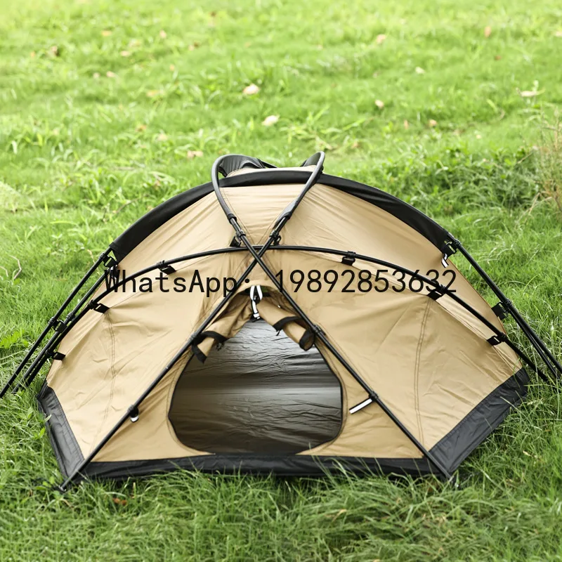 PYJ outdoor camping tent medium and small dog and cat kennel removable ventilation, wear-resistant, rain-proof and