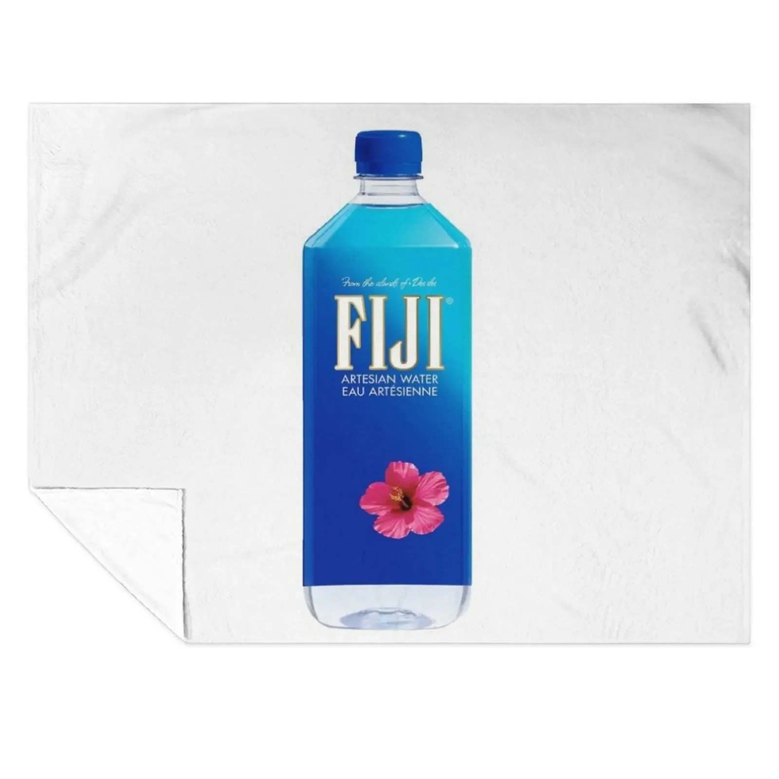 

FIJI Water Bottle Throw Blanket Custom warm for winter Blankets Sofas Of Decoration Bed linens Blankets
