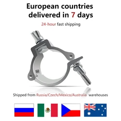 10pcs/lot Alumimun Alloy Stage Lights Clamp Hanger Hooks Bracket Heavy Duty Hook Theatre Lighting 48-51mm 100kg Stage Light Hook