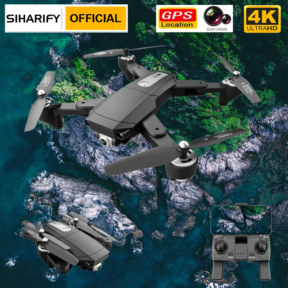 

Drone 4k professional Drones GPS Outdoor Drone with Camera Remote Controlled Helicopter professional photo cameras Optical Flow