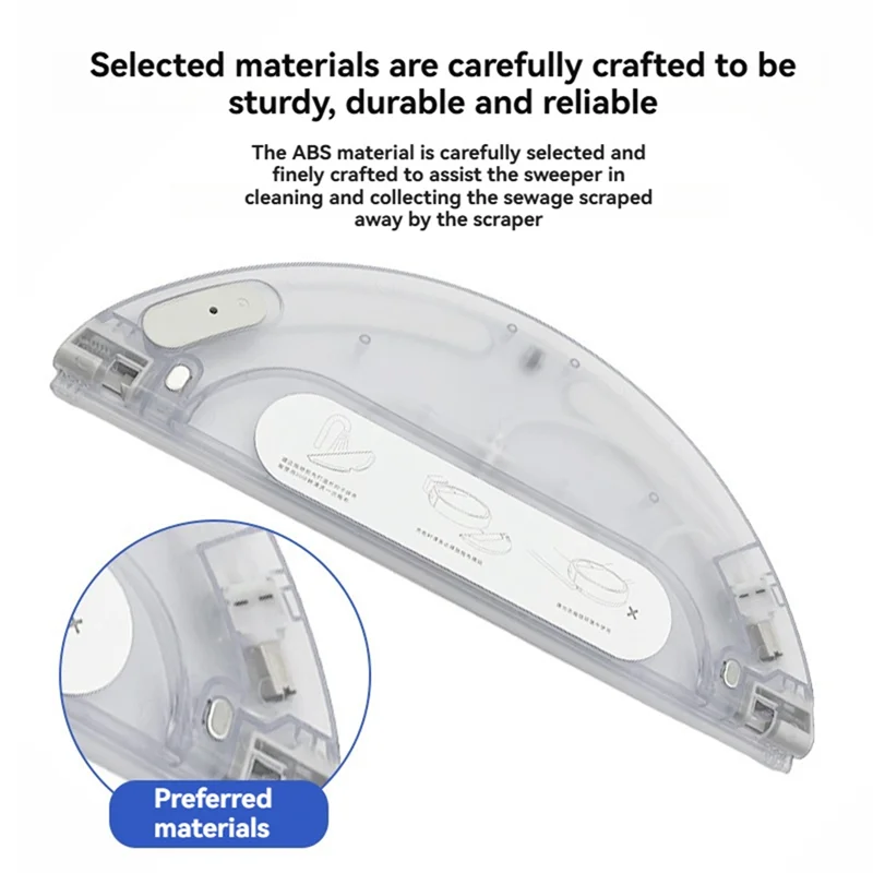 【RECOMMEND】طقم استبدال وسادة تنظيف خزان المياه (6 قطع) لشاومي لـ 1C، Dreame D9، D9max، D9 Pro، L10 Pro، Mova L600 Z500 Rob