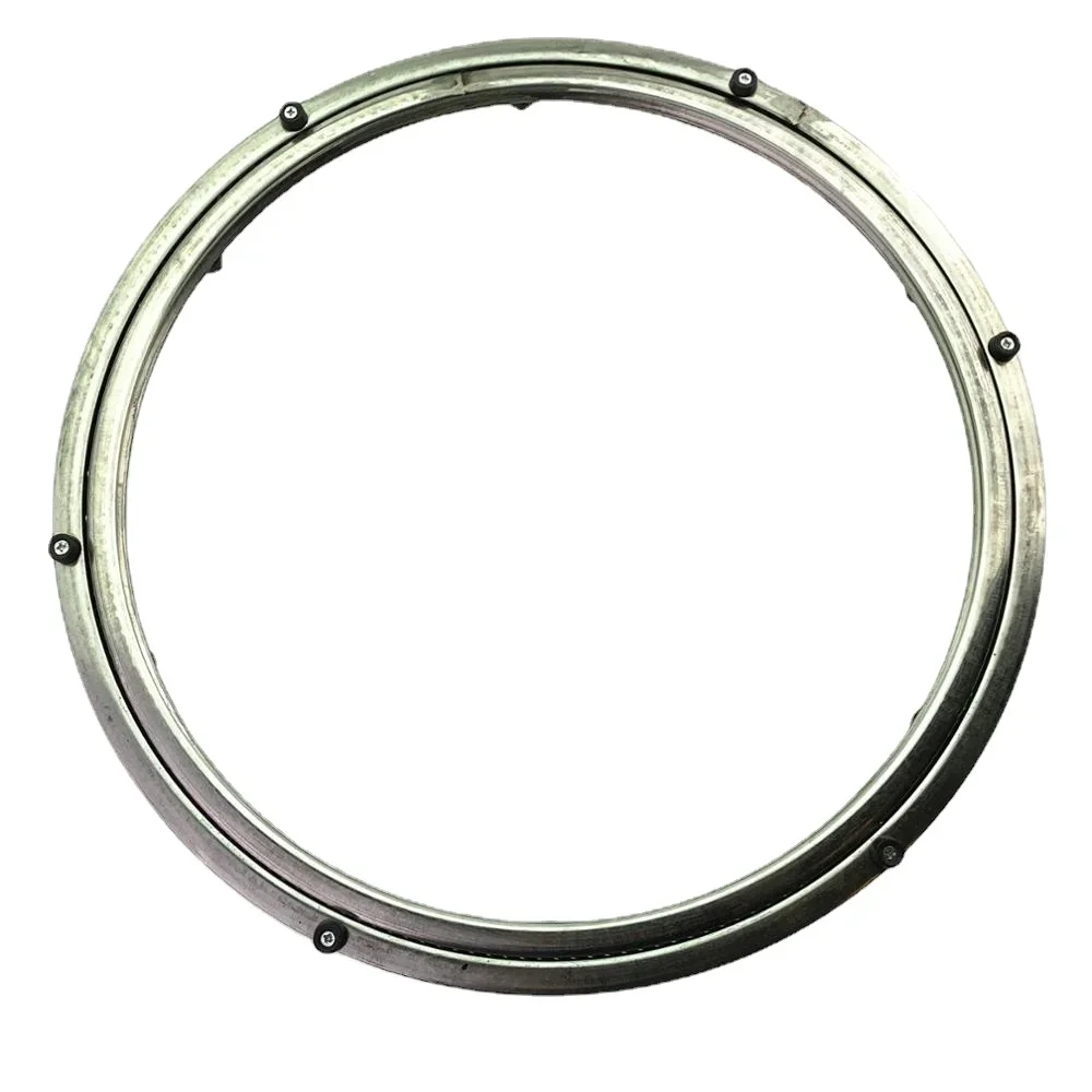 40cm-60CM Stainless Steel Ring Hot Pot Rotary Table Base Rotating Round Table Two-way Glass Rotary Table Pulley Core Surface