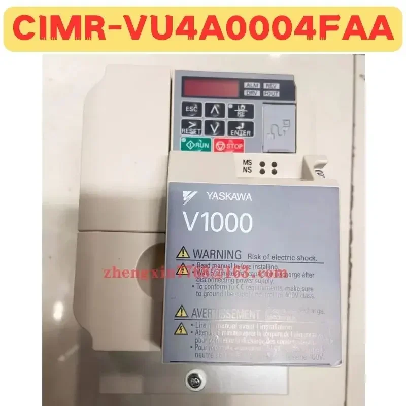 Used Frequency Converter CIMR-VU4A0004FAA CIMR VU4A0004FAA Normal Function Tested OK