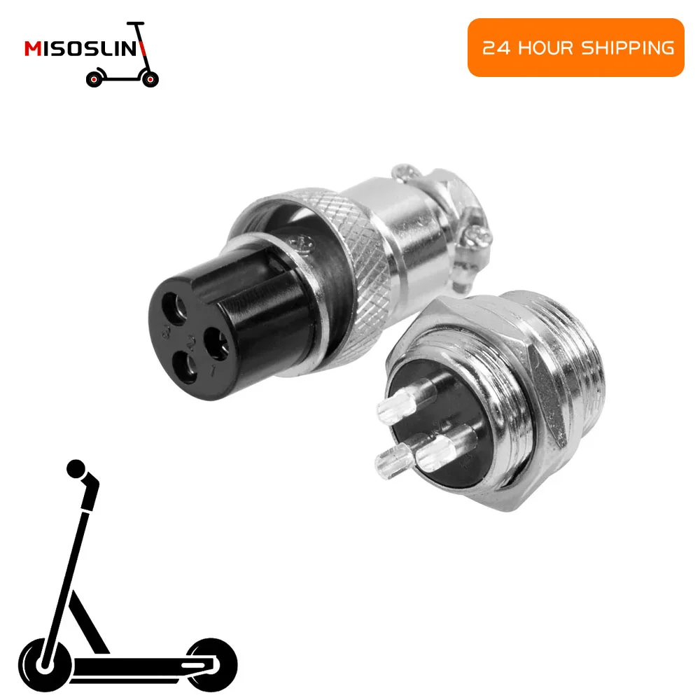 High Quality GX16 Male And Female Aviation Plug Socket Connector 3 Pin Durable Cable Aviation Plug Fixed Circular Nut Connectors