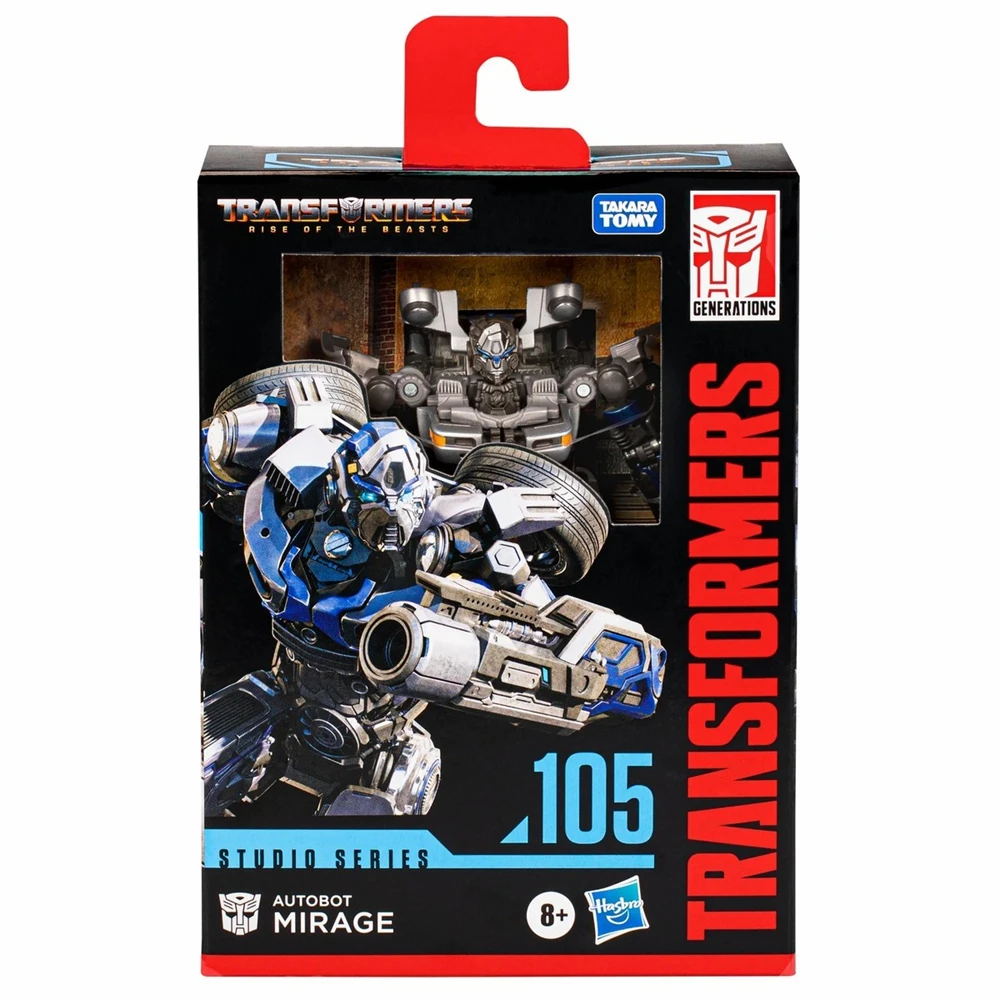 TAKARA TOMY Трансформеры Toys Studio Series Deluxe Class Rise of The Beasts Autobot Mirage 4,5-дюймовая фигурка в подарок SS105