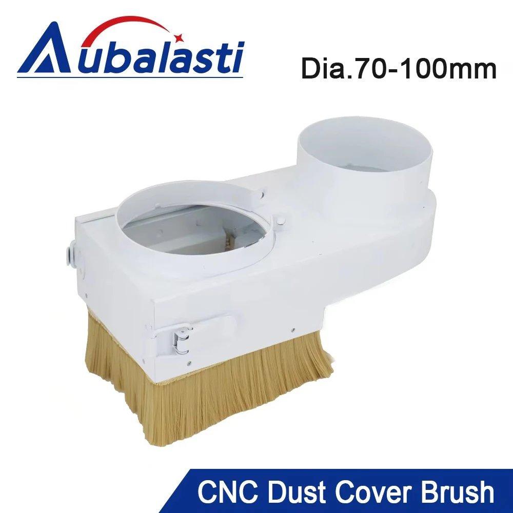 Aubalasti CNC Dust Cover Brush 70mm-125mm Diameter For CNC Engraving Machine Milling Machine Router Woodworking Tools