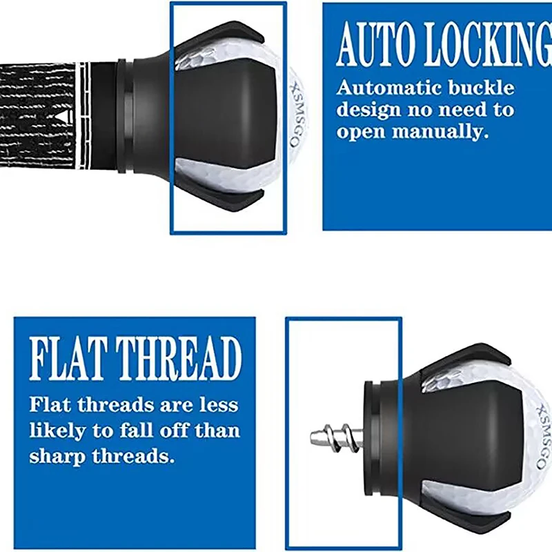 Penjepit bola pemetik Golf, aksesori perlengkapan Golf karet nyaman dan praktis 1 buah