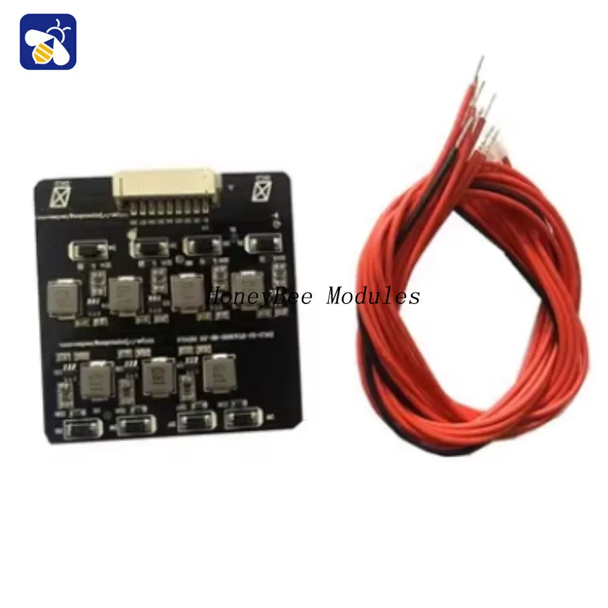 Li-ion battery active equalisation board energy transfer board 2-8 series inductive energy transfer 1.2A high current module sen