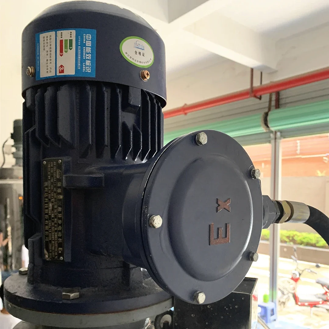 50L Liquid Washing Homogenize Mixing Equipment and Emulsifier Making Mixing tank with Agitator