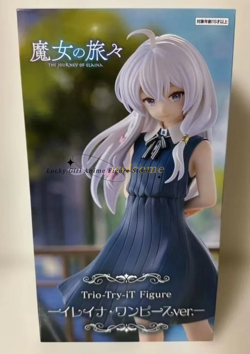 In Stock Original FuRyu Trio-Try-iT THE JOURNRY OF ELAINA Elaina Dress Ver 20CM Anime Dolls Figure 2026 New Collection Gifts