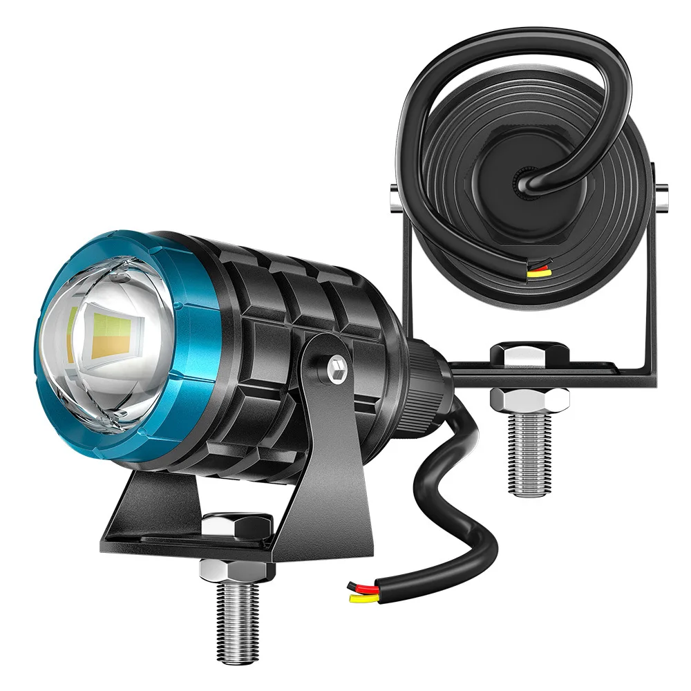 

Motorcycle Headlight Led Light Auxiliary Spotlights Explorers Universal Fog Lights Scout Front Headlights Waterproof LED Light