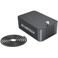 ATOMSTACK F60 Dual Pump Air Assist 10-60L/min Automatic Switching Cleaner for A6 A12 X12 A24 X24 Pro X30 A40 A70 Laser Engraver