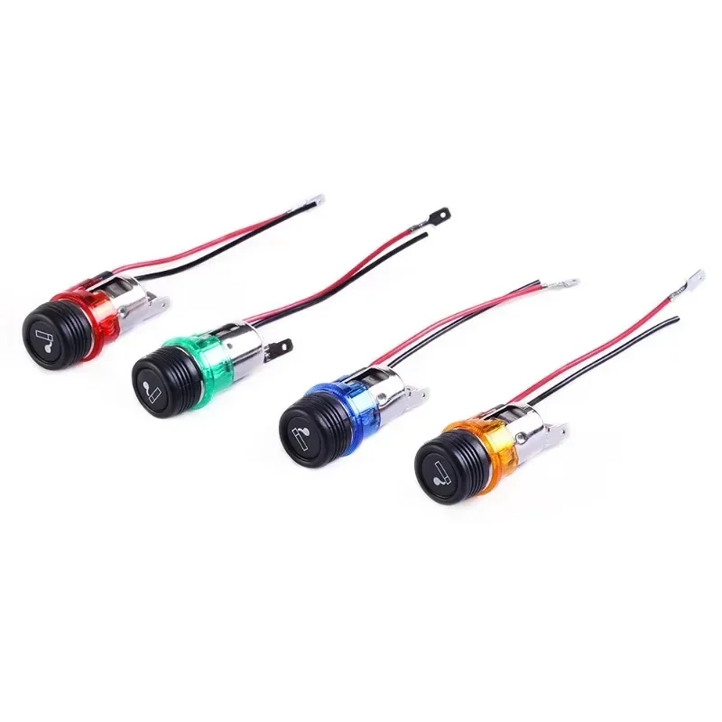

Pkx For 12V Creative Cigarette Lighter Socket Plug with Light,Car Power Outlet – Car Accessory