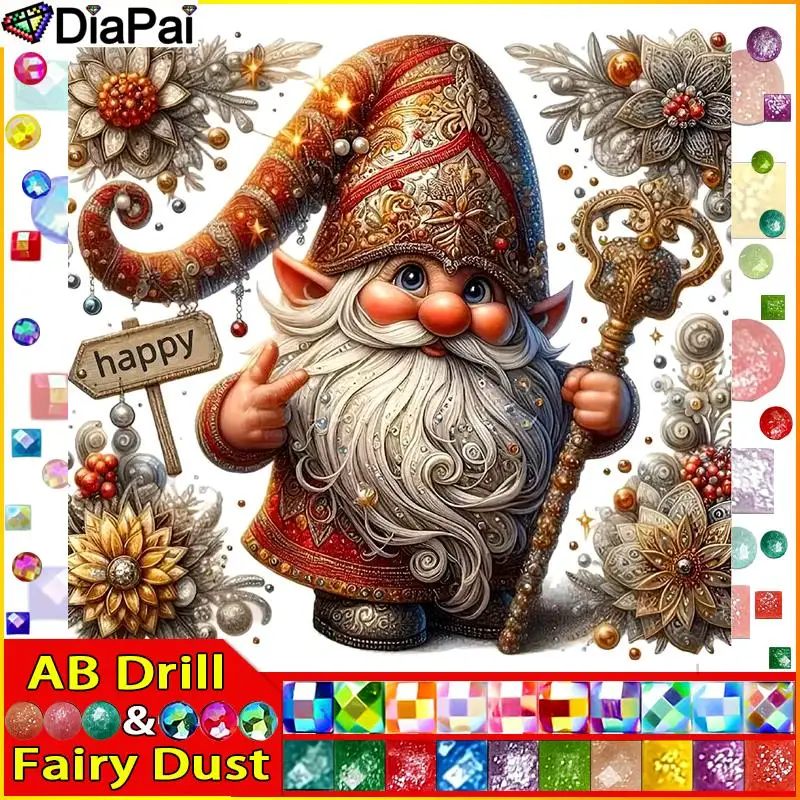 DIAPAI Fairy Dust AB Full Diamond Embroidery 