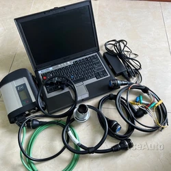 MB Star C4 SD การวินิจฉัยเครื่องมือ V12/2024 ซอฟต์แวร์ X-ntry HDD 90% แล็ปท็อปใหม่ D630 4 GB RAM ชุดเต็ม