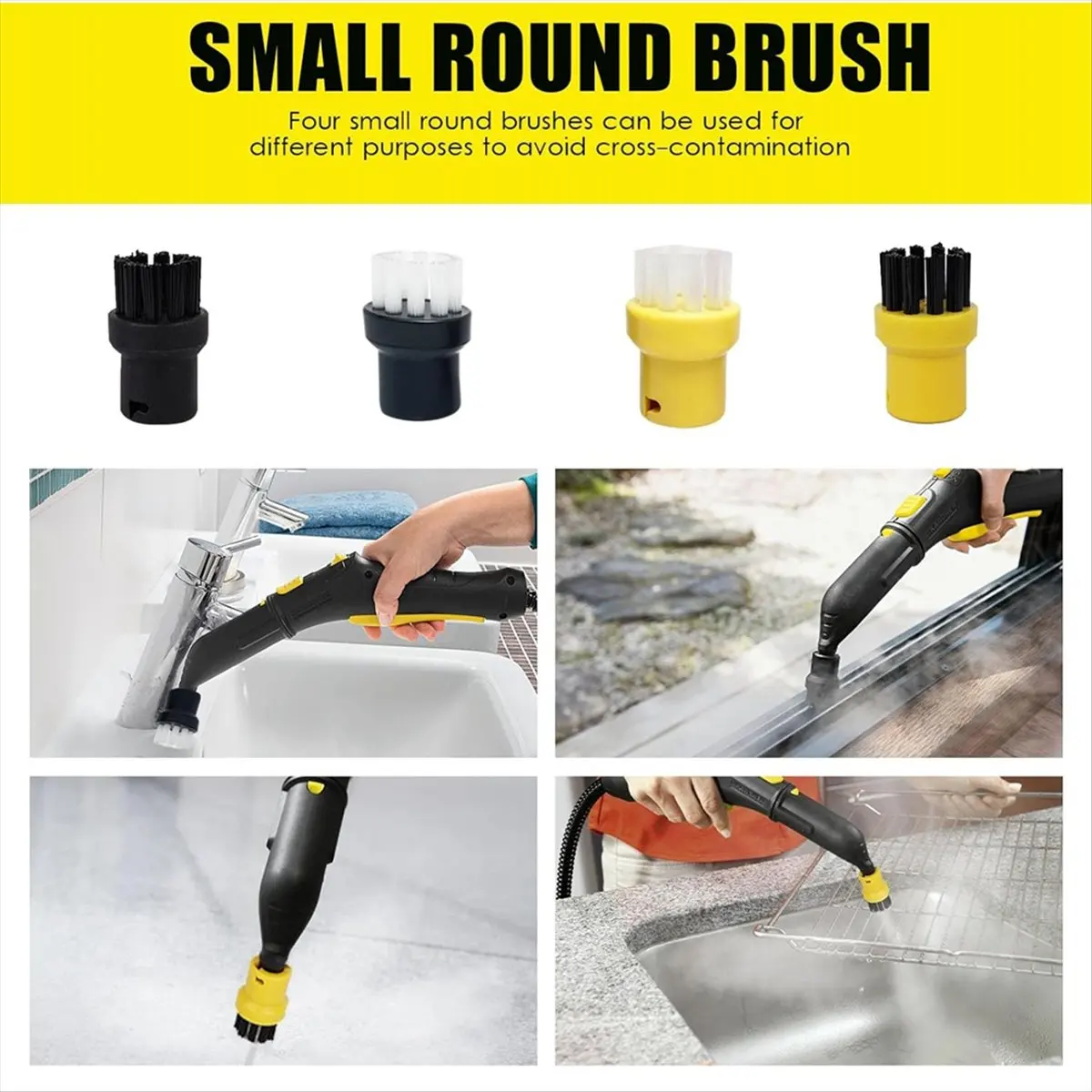 

(A64E) Аксессуары для пароочистителей Karcher SC1 SC2 SC3 SC4 SC5: насадки, салфетки из микрофибры, запасные части