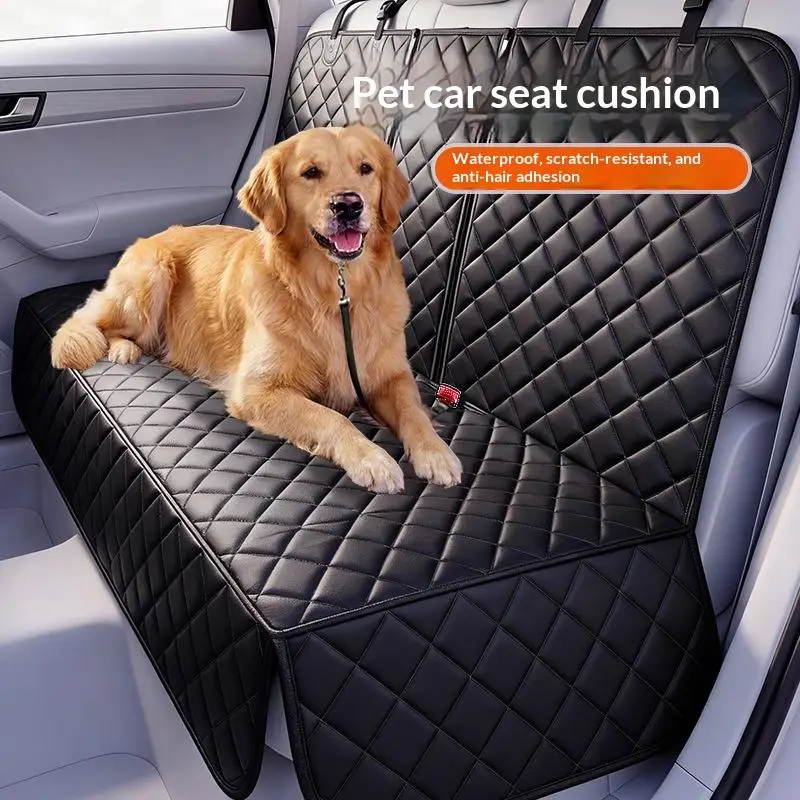 Housse de siège de voiture pour animaux de compagnie, grande taille, imperméable, antidérapante, coussin pour chiens et chats, universelle pour voitures